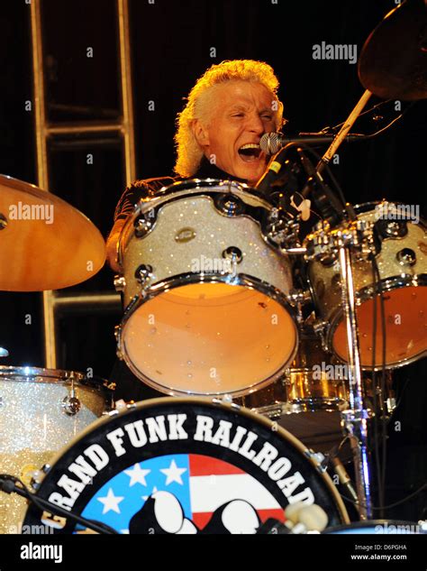 Don Brewer of Grand Funk Railroad performs at the Seminole Coconut ...