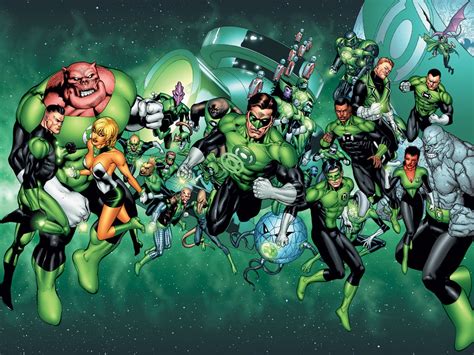 Green Lantern Corps Heroes Unite – Arisia, Kilowog, Rayner, Stewart ...