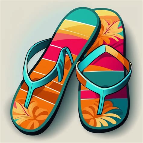 flip flops clip art - Clip Art Library