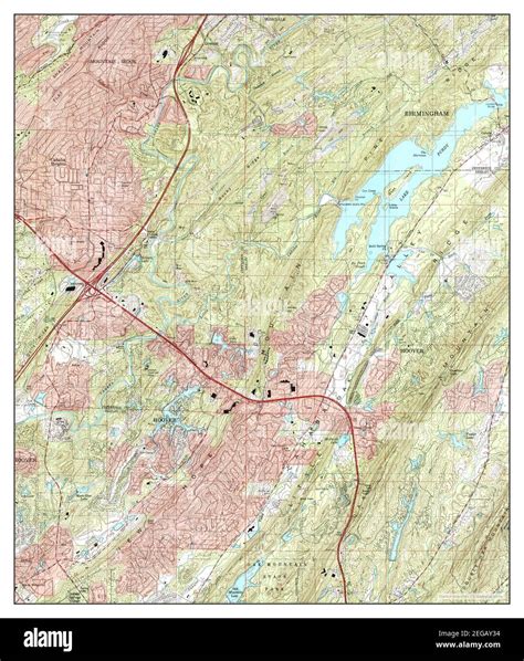 Cahaba Heights, Alabama, map 1998, 1:24000, United States of America by ...
