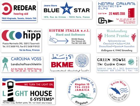 Business Stamp Examples 的图像结果