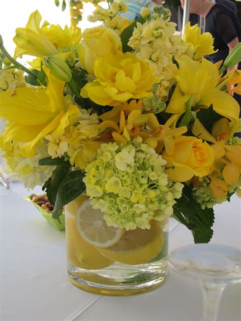Yellow Flower Arrangements - the hot hobbies