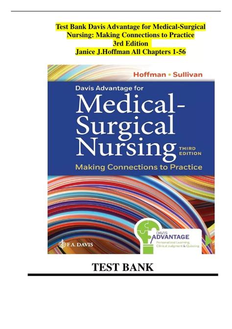 Test bank for Davis Advantage for Medical-Surgical Nursing: Making ...
