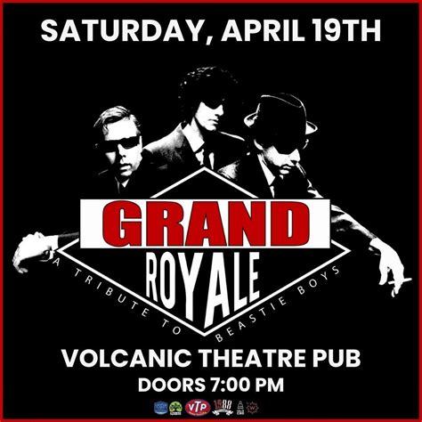 Grand Royale - Beastie Boys Tribute, Volcanic Theatre Pub, Bend, 19 ...