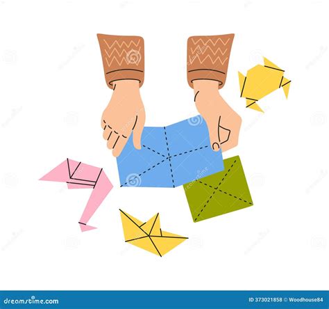 Paper Origami Envelope Design And Gift Box Origami Card 4.4x3.2 Inch ...