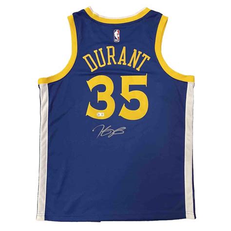 Kevin Durant Signed Jersey