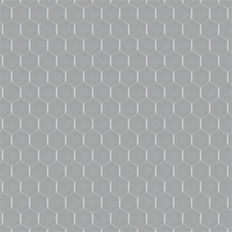 Affinity Tile (Sample) Metro 1 in. Hex Glossy Light Grey 6-in x 6-in ...