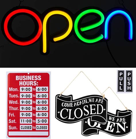 Buy LED Advertisement Open Sign for Business, Stand Out in Daylight ...