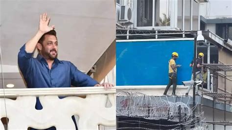 Salman Khan's Galaxy Apartment now has a bullet proof glass installed ...