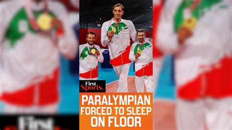 "Anti-Sex" Bed Bothers Paralympian, Forced To Sleep On The Floor