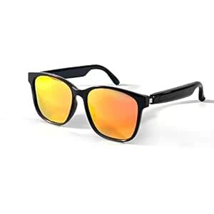 QJF Smart Glasses, Polarized Bluetooth Sunglasses with Speaker, Voice ...
