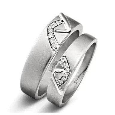 Buy Platinum Rings for Women - Platinum Diamond Rings for Women at Best ...