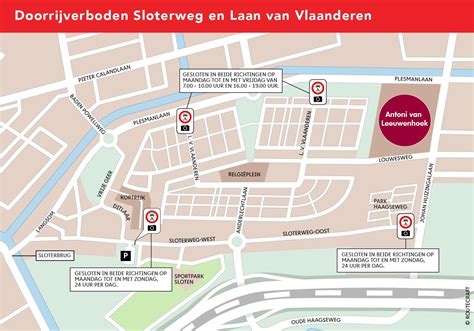1 november: doorrijverbod Sloterweg-Oost en Laan van Vlaanderen