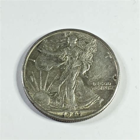 1943-S Silver Walking Liberty Half Dollar | Property Room