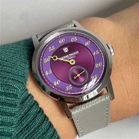 NEW Pierre Paulin Jumping Hour Automatic Seagull St17 mechanical watch ...