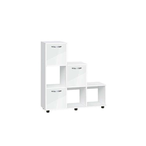 Mobila raft, Mobila Bogdan, Alb/Alb lucios - eMAG.ro