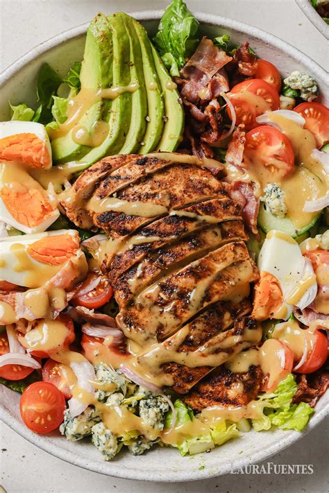 The BEST Dressing for Cobb Salad | Laura Fuentes