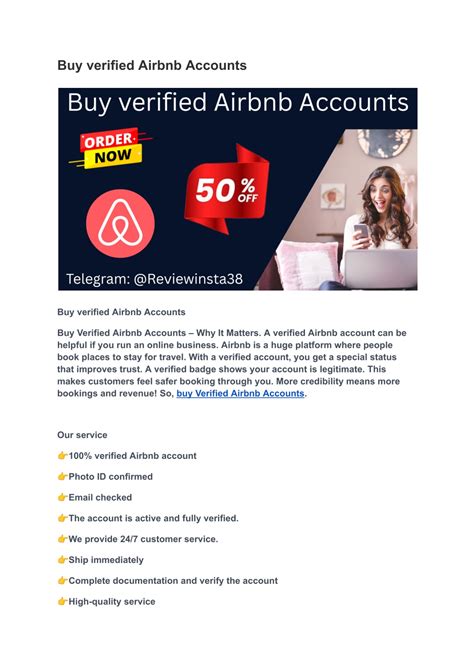PPT - Buy verified Airbnb Accounts PowerPoint Presentation, free ...