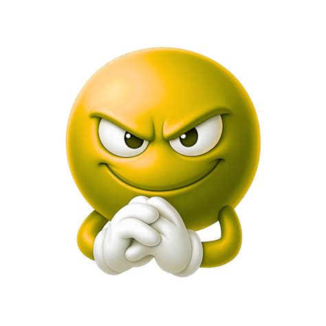 Mischievous PNG Emoji Transparent, ClipArt, 3D Images » PNGemoji.com