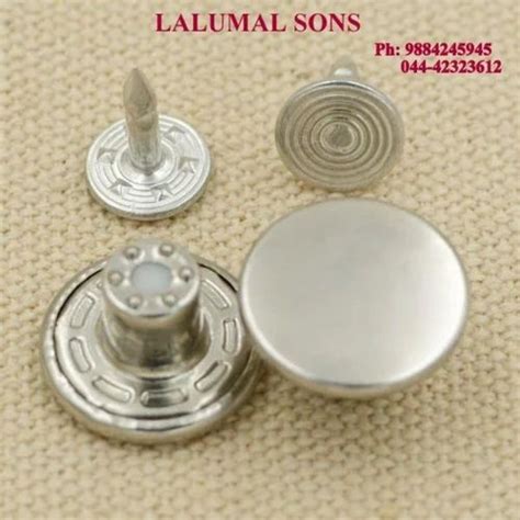 Jeans Button And Labels - Metal Jeans Button Manufacturer from Chennai