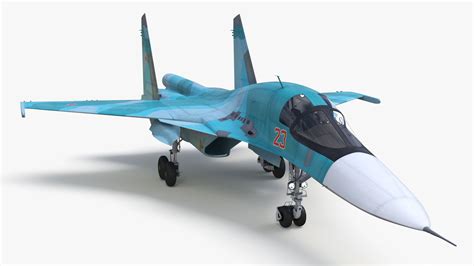 Sukhoi Su34 Fighter Jet