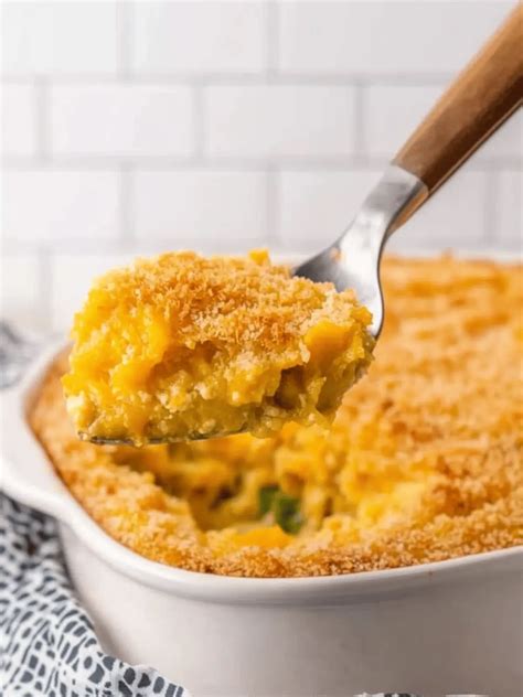 Savor the Flavor with 5 Ingredient Squash Casserole Delight