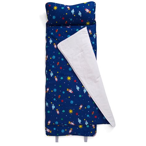 Delta Children Nap Mat with Attached Pillow, Blanket for Kids ...