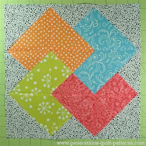 Image result for Free Card Trick Quilt Block Pattern