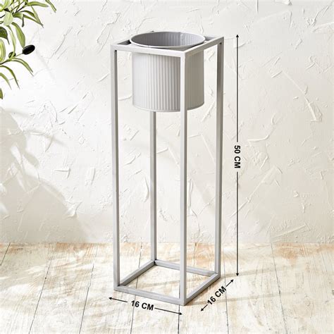 Buy Lets Garden Rustica Metal Floor Planter from Home Centre at just ...