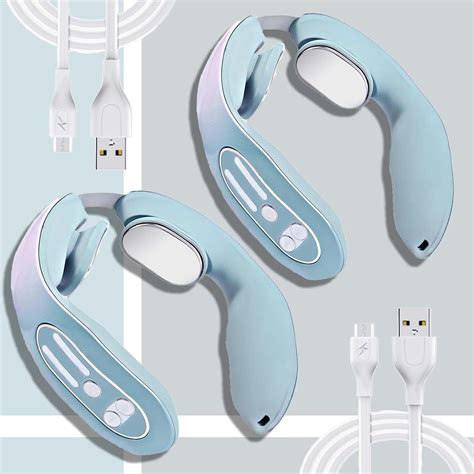 Amazon.com: OWER EMS Neck Acupoints Massage Device - New Upgrade EMS Neck Acupoints Lymphatic ...