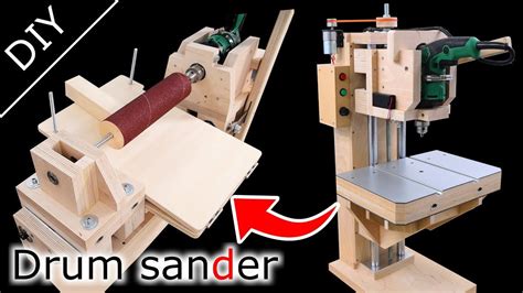 Making of Drum sander - 6in1 drill press Part.5 - YouTube | Drill press ...