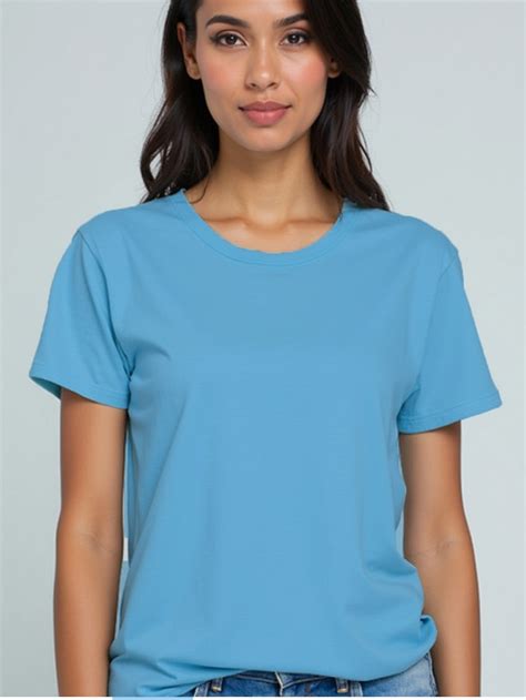 Sky Blue - Monotone Women's Tshirt – GeekOTee