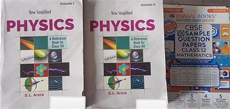 Amazon.in: Buy New Simplified Physics Vol 1,2 Class 12 By SL Arora ...