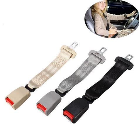 Heldig Universal Metal Car Seat Belt Extender - 1 Pack Safety Certified Seat Belt Extension ...