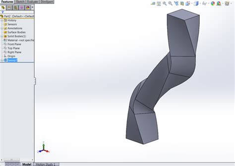 Image result for SolidWorks Sweep Feature Multiple Planes