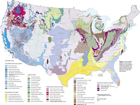 Introduction, Nationwide map of principal aquifers