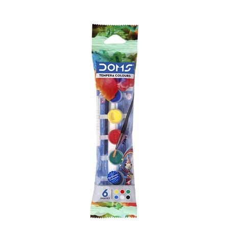 DOMS Tempera Colours Set, 3ml, 6/12/18 – Hobby Dubby – HOBBY DUBBY