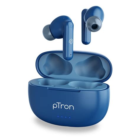 PTron Newly Launched Bassbuds Zen in-Ear Wireless TWS Earbuds with Quad ...