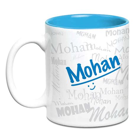 Buy Hot Muggs Me Graffiti Mug - Mohan Personalised Name Ceramic, 315ml ...