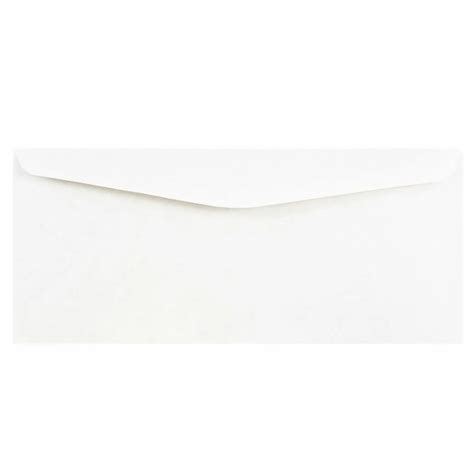 #10 Regular Envelopes (4 1/8 x 9 1/2) - 24lb. Bright White (50 Qty ...