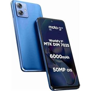 Motorola G64 5G (Pearl Blue, 8GB RAM, 128GB Storage)| Expandable Upto ...