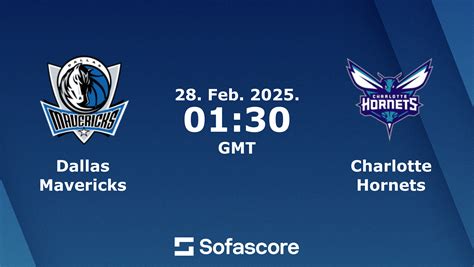 Mavericks vs Hornets scores & predictions | Sofascore