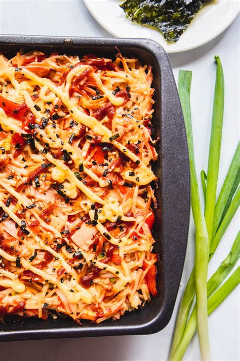 Immitation Crab Sushi Bake | Mikha Eats