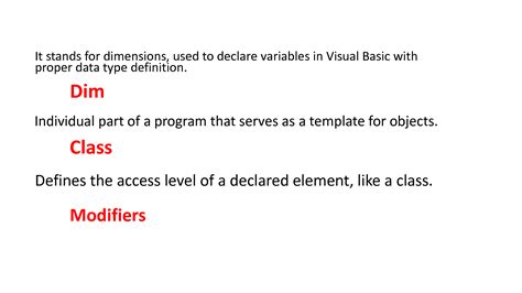 Image result for How to Declare Variables in Visual Basic