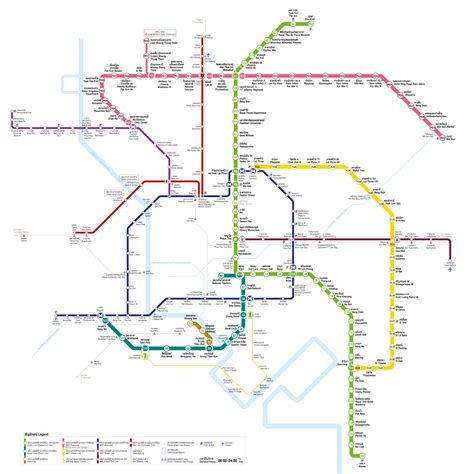 Bangkok MRT Map and Information