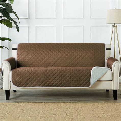 Buy Helios Morgan Quilted 3-Seater Sofa Cover from Helios by Home ...