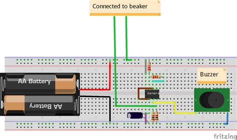 Water Level Indicator Circuit with Alarm using 555 Timer IC ...