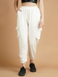 Snapup Relaxed Women White Trousers - Buy Snapup Relaxed Women White ...