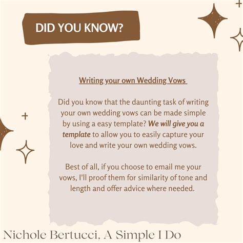 How to write your wedding vows