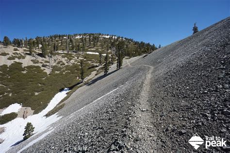 mt baldy - Trail to Peak